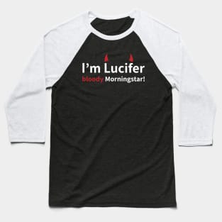 Lucifer Morningstar Baseball T-Shirt